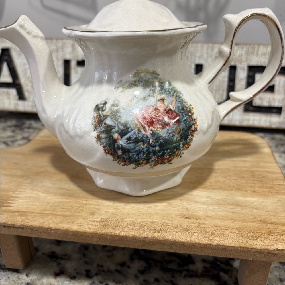 Price Kensington Teapot - Made In England- June Pattern - #4037